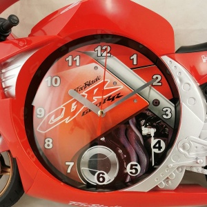 Ceas perete decorativ / Motocicleta CBR - Img 5