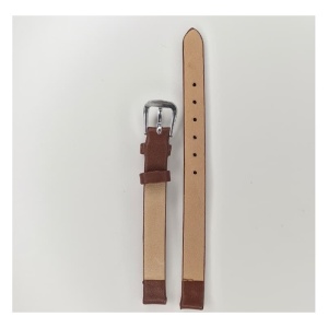 Curea Ceas – Piele Naturală Maro Deschis, 8mm (Lungime M) - Img 2