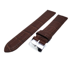 Curea Ceas „Pure Comfort Brown” XL20A – Piele Naturală Hipoalergenică, Maro Cald (18mm - 24mm) - Img 4