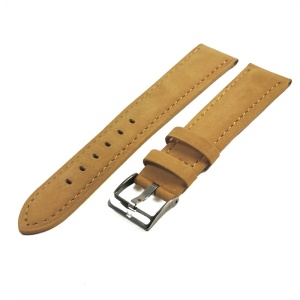 Curea Ceas „Sand Suede” 01D140 – Piele Întoarsă Crem, Stil Minimalist (18mm - 20mm) - Img 4