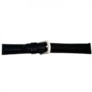 Curea ceas din piele neagra marime XL 20mm 24mm 26mm WZ1179 - Img 2