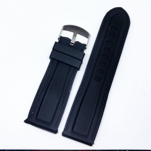 Curea ceas din silicon negru 26mm WZ1030 - Img 2