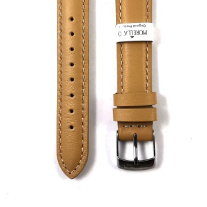 Curea ceas Morellato Original - Piele Naturala, Culoare Bej - 16mm - A01X0969087026CR - Img 2