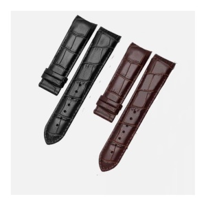 Curea ceas neagra din piele neagra / maro 18mm 19mm 20mm 21mm 22mm 23mm 24mm WZ963 - Img 4