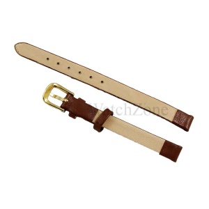 Curea ceas piele 8mm maro - Img 2