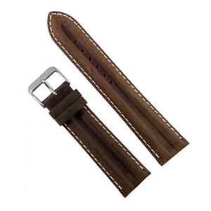 Curea Ceas Piele Naturala Maro 22mm Casual WZ2280