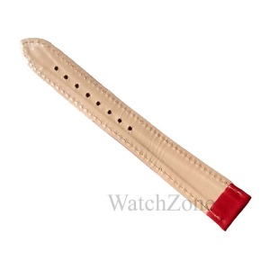 Curea Ceas Rosie din Piele 20mm 22mm - Img 2