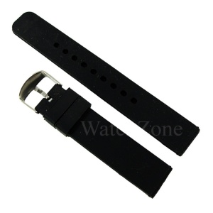 Curea Ceas Silicon Neagra Spot 18mm WZ1835 - Img 2