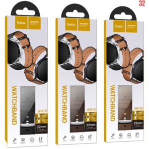 Curea de ceas – Piele Naturală - 20 mm și 22 mm – Piele Naturală – Negru, Maro Închis și Maro Deschis – Eleganță și Confort - Img 2