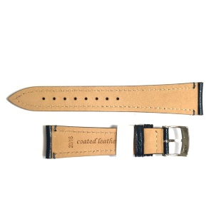 Curea de ceas Albastra Morellato Tradition Coated Leather - 14mm, 16mm, 18mm, 20mm - Img 3