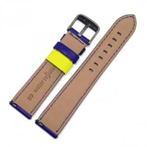Curea de ceas Morellato Croquet Nappa - Culoare Albastra - 20mm, 22mm - A01X5123C03065CR - Img 3