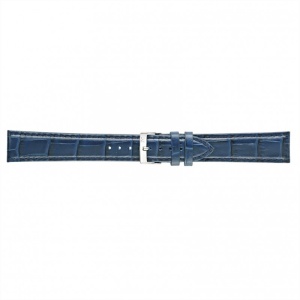 Curea de ceas Morellato XL - Piele Naturala Vitel - Albastra - 14mm, 16mm, 18mm, 20mm, 22mm, 24mm - A01Y2269480061CR - Img 2