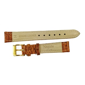 Curea de ceas Nagata Cafe Latte 14mm WZ427 - Img 2