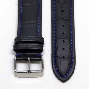 Curea De Ceas Neagra K.REDA 22mm 24mm WZ1014 - Img 2