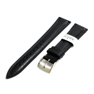 Curea de ceas Neagra Morellato Tradition Coated Leather - 18mm, 20mm - Img 4