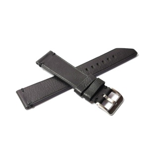 Curea de ceas Peyton Neagra din piele naturala 20mm, 22mm, 24mm - WZ4219 - Img 2