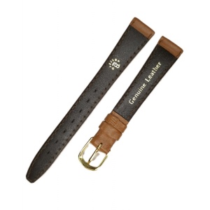 Curea de Ceas Piele Maro Deschis – 10/12/14 mm – Lungime S (7+10 cm) – Grosime 2 mm – Două Straturi - Img 2