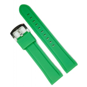 Curea Silicon Fin la Atingere pentru Smartwatch – 20 mm – 5 Culori – Lungime M – Cataramă Argintie