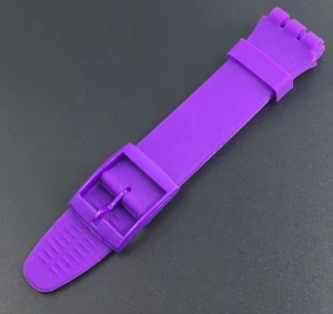 Curea Silicon pentru Swatch – 16/17/19/20 mm – Culori Vibrante – Moale și Confortabilă - Img 7