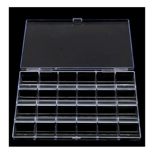 Cutie Material Acrilic Transparent 24 Spații WZ4784 - Img 3