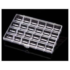 Cutie Material Acrilic Transparent 24 Spații WZ4784 - Img 5