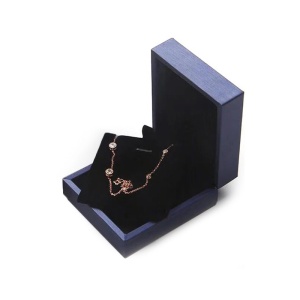 Cutie pentru lantisor sau cercei Albastra sau Gri WZ4426 - Img 3
