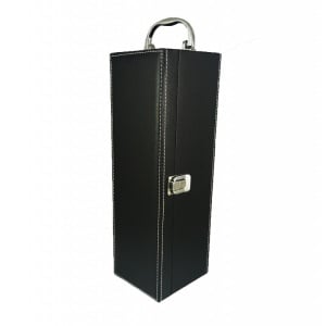 Cutie Pentru Vin cu Accesorii 1 Spatiu Neagra WZ2111 - Img 2