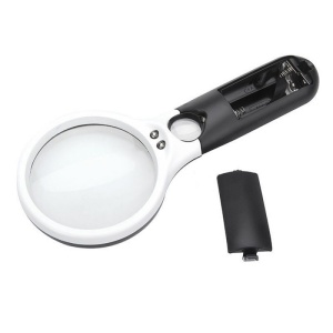 Lupă dublă cu 3 LED-uri - Img 3