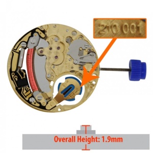 Mecanism Ceas Quartz ETA 210.001