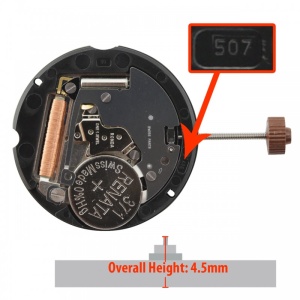 Mecanism Ceas quartz Harley Ronda HR 507 - Img 3