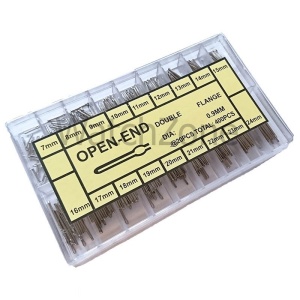 Set 360 Stifturi pentru Brățări de Ceas – 7-24 mm – 0,9 mm Diametru – Oțel Inoxidabil – Cutie Compartimentată – WZ919 - Img 3
