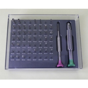 Set 56 Vârfuri Șurubelnițe de Precizie – Oțel Inoxidabil – Pentru Ceasornicari – 56 de Biți Intersanjabili