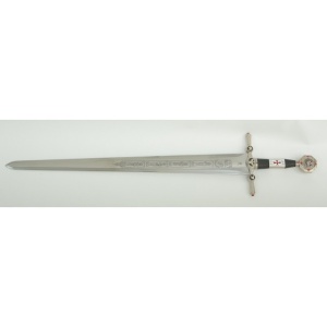 Spada Marelui Maestru Templier – Oțel Inoxidabil 105 cm – Made in Spain - Img 6