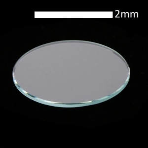 Sticlă Plată pentru Ceasuri – Grosime 2 mm | Minerală | 20-44.5 mm