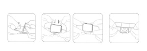 Adaptor Conector pentru Apple Watch – Oțel Inoxidabil Argintiu – 38-49 mm – Pentru Curele 14/20/22 mm – Personalizare iWatch - Img 4