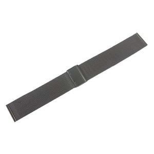 Bratara Ceas Milaneza Negru-antracit din Otel Inoxidabil 16mm 18mm 20mm 22mm 24mm WZ2088
