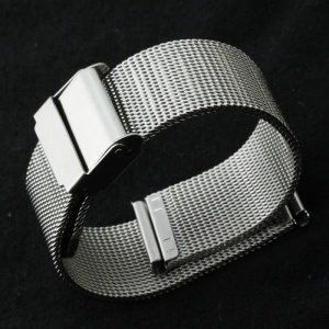 Bratara Ceas Otel Inoxidabil Argintie Milaneza 18mm MS-BR25