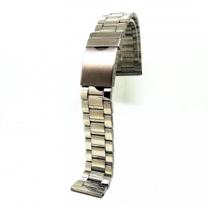 Bratara de ceas din otel inoxidabil Argintie - 20mm, 22mm, 24mm