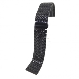 Bratara de ceas Neagra din Otel Inoxidabil - 22mm - WZ3789 - Img 1