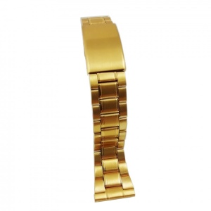 Brățară metalică aurie 12mm, 14mm, 16mm, 18mm, 20mm, 22mm, 24mm WZ2739 - Img 3