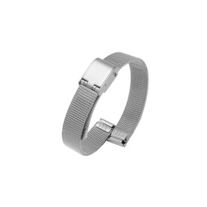 Bratara milaneza ARGINTIE de ceas 6mm 8mm 10mm WZ602