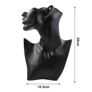 Bust negru / alb prezentare bijuterii WZ1623 - Img 4