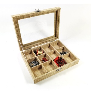 Caseta pentru bijuterii cu 12 spatii Tex Barn WZ4346 - Img 1