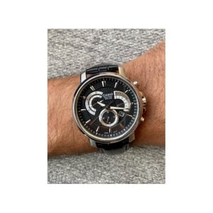 Ceas Bărbătesc Casio Beside BEM-501 – Cronograf Elegant cu Design Retro-Business - Img 4