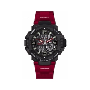 Ceas Barbatesc Sport Q&Q cu cronometru si iluminare afisaj - GW86J800Y