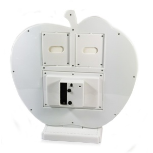 Ceas de masa cu rame foto si alarma `Apple` 7498A