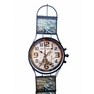 Ceas De Perete Cu Rame Foto MEMORY WATCH WZ2185 - Img 2