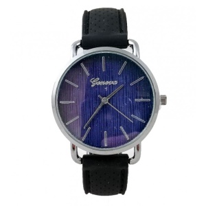 Ceas unisex Geneva - Blue and Silver