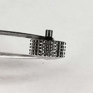 Coroniță (Crown) pentru Ceas Swiss Army – Argintie – 6,8 mm – Cu Oring – Piesă de Schimb - Img 2