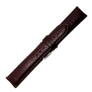 Curea Ceas „Heritage Brown” 7D22 – Piele Naturală Hipoalergenică cu Cusătură Maro (18mm - 24mm) - Img 2